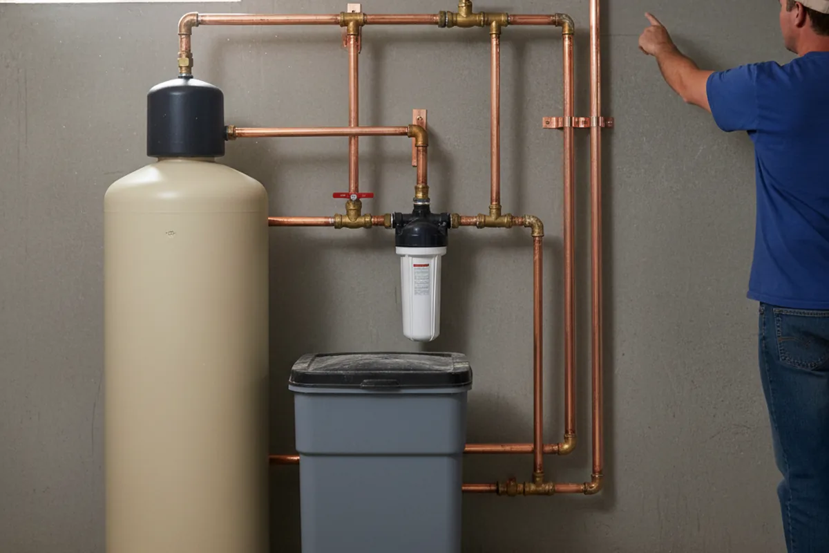 Whole-house water treatment system installed in Slaton